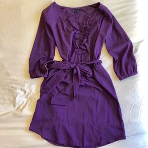 Women’s GAP Eggplant Purple Knee Length Dress.